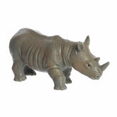 Rhinoceros Toy from Aurora Toy's Habitat Collection, crafted with a flexible body and hollow center